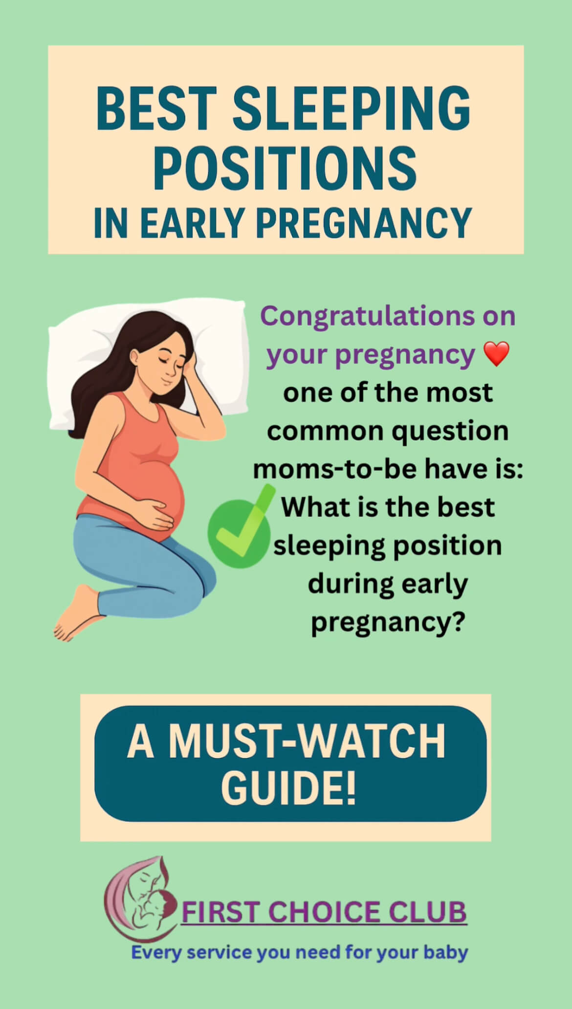 Best Sleeping Positions for Early Pregnancy  First Trimester Sleep Tips