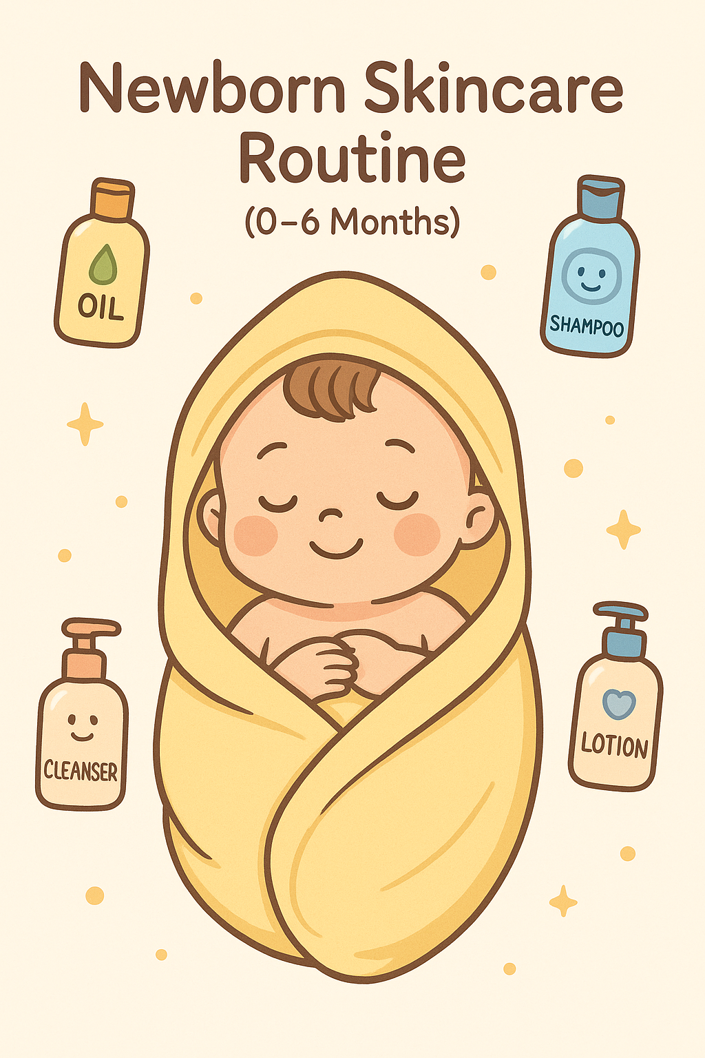 Newborn Skincare Routine  Months