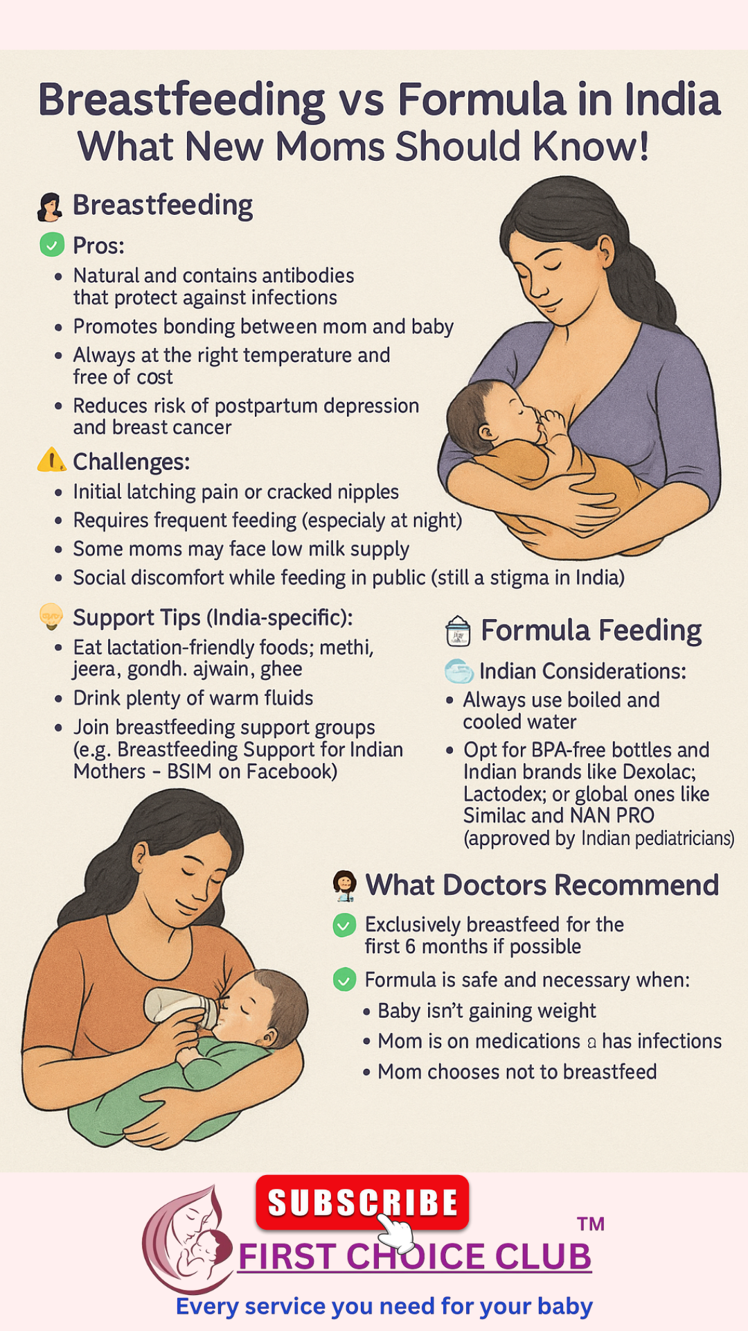 Breastfeeding vs Formula in India What New Moms Should Know