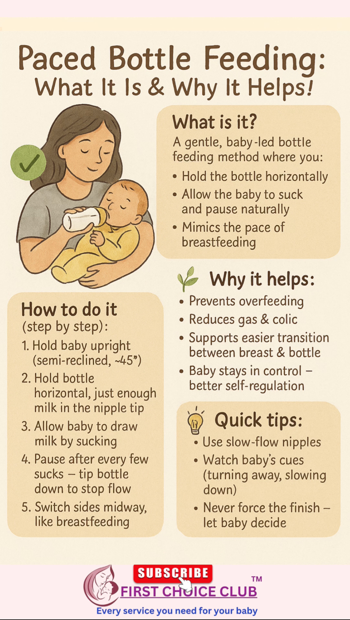 Paced Bottle Feeding What It Is  Why It Helps