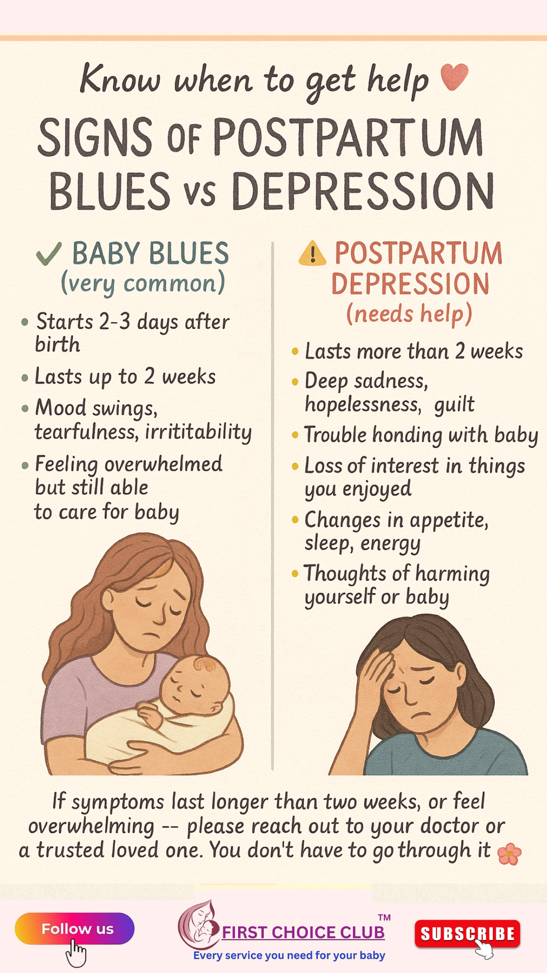 Signs of Postpartum Blues vs Depression Know Wheny to Get Help