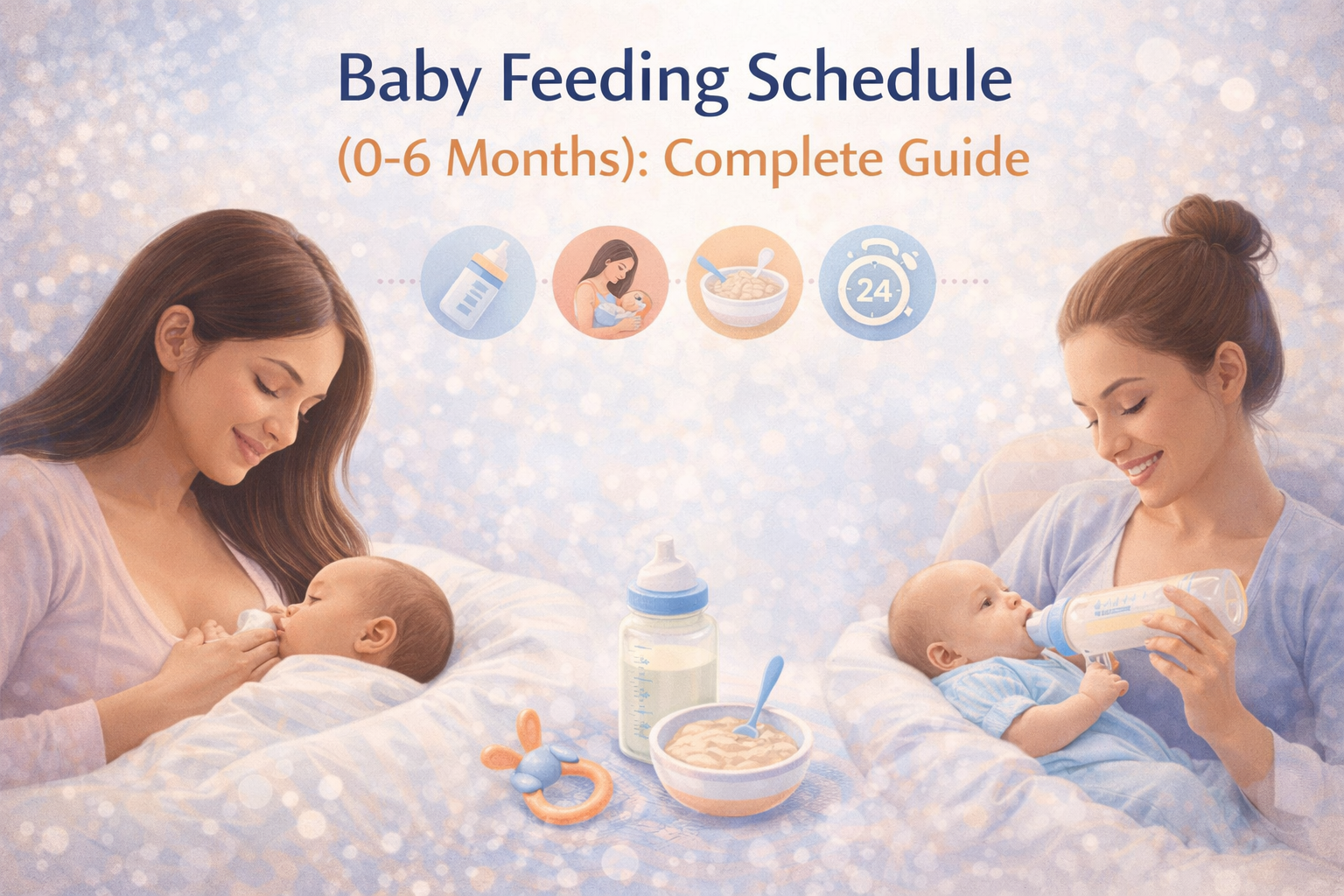 Baby Feeding Schedule  Months Complete Guide