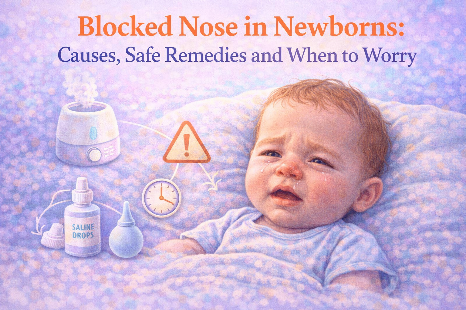 Blocked Nose in Newborns Causes Safe Remedies and When to Worry