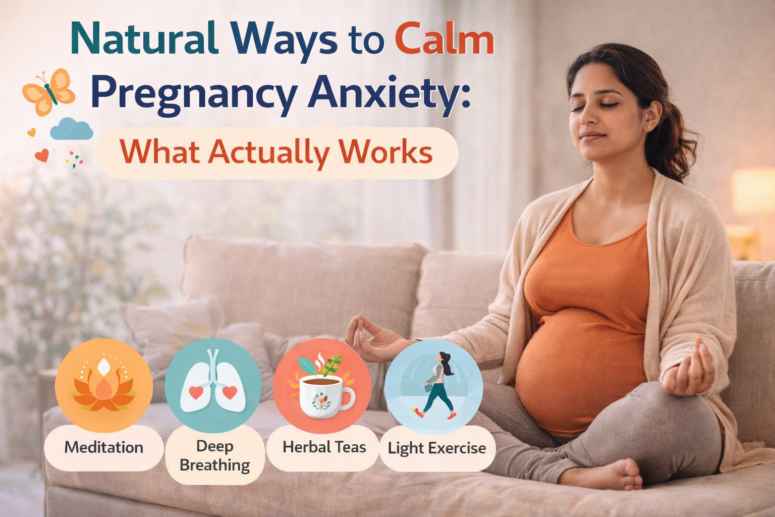 Natural Ways to Calm Pregnancy Anxiety What Actually Works