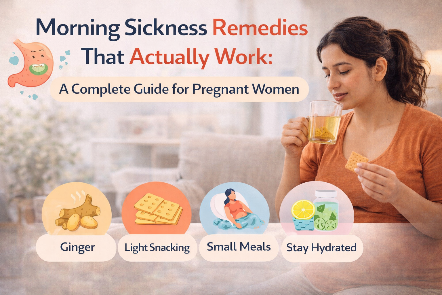 Morning Sickness Remedies That Actually Work A Complete Guide for Pregnant Women